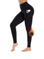 Fleece Lined Leggings with Pockets for Women - Thermal Warm Workout Winter Leggings for Women Yoga Pants for Women.