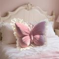 Cute Princess Butterfly Office Pillow Living Room Bow Bedroom Car Sofa Cushion Home New Pillow Room Home Garden Decor. 
