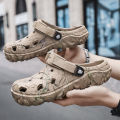 Summer Women's and Men's Clogs Slippers Classic Couple's Garden Shoes Men Fashion Casual Sandals Leisure Slides Big Size 46 47. 