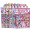 Princess Dress Up Puffy Stickers Pad for Girls Kids Princess Crafts Games 3D Foam Fashion Sticker Activity Playset for Toddlers.