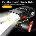 Bicycle Light 2T6 LED Front USB Rechargeable MTB Mountain Bicycle Lamp 1000LM Bike Headlight Flashlight Cycling Accessories Tail. 