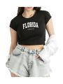 Imported Premium Super Soft Cotton Crop Top T shirt for Stylish Design For Girls And Women. 