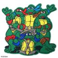 TMNT Ninja Turtles Cartoon Embroidery patches for clothes iron on appliques clothes jeans stickers. 