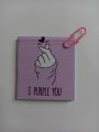 BTS Mini Greeting Cards - Pack of 5 - Size: 5 x 5 cm. 
