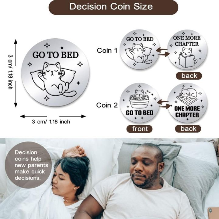 2pcs%20Funny%20Destiny%20Flip%20Coins%20GO%20to%20Bed%20Decision%20Coin%20One%20More%20Chapter%20Challenge%20Coin%20Double-Sided%20Decision%20Coin%20Flip%20Coin%20kits%20-%20Image%203