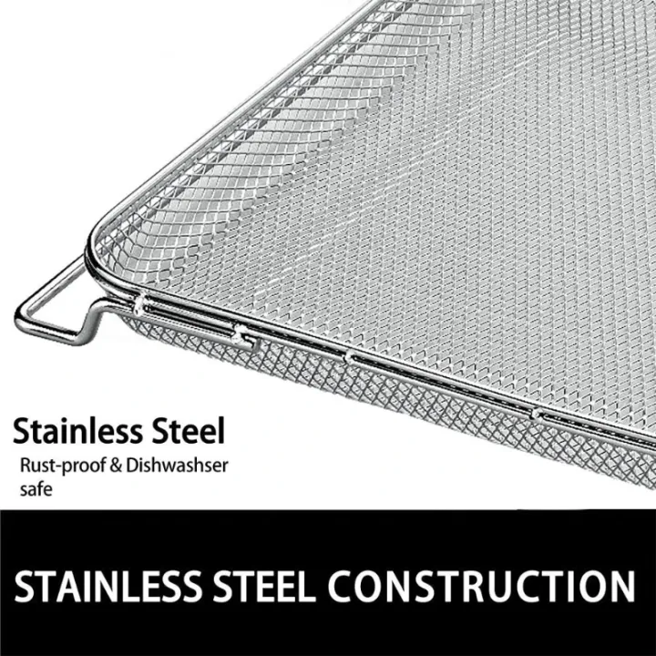 304%20Stainless%20Steel%20Air%20Fryer%20Replacement%20Roasting%20Basket%20Baking%20Net%20for%20Ninja%20Foodi%20SP100/SP101B1/SP300/DT200%20Oven%20Accessories%20-%20Image%203