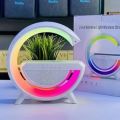 G SHAPE Led Wireless Charging Speaker 7 IN 1 RGB Colours Light LAMP wireless charging. 