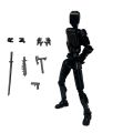 Titan 13 Action Figure Toy Multi-Jointed Movable Shapeshift Robot T13 3D Printed Mannequin Robot Display Model Desktop Ornaments. 