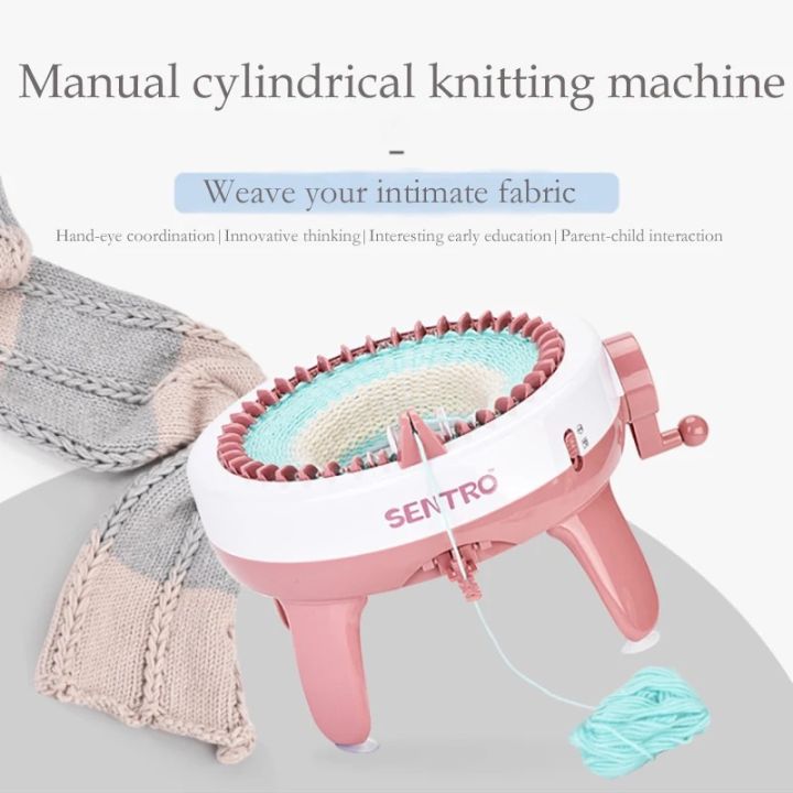 Sentro Knitting Machine Craft Project 40 Needle Hand Knitting Machine Kit for Knitting Craft Such as Scarves/Hats/Sweaters/Glove