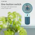 USB Rechargeable Desktop Fans Cute Mini Portable Fan for Office Study Outdoors Home Table USB Battery Charge 5v.