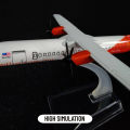 Scale 1:400 Metal Plane Model Miniature FIREFLY ATR72 Aircraft Aviation Replica Diecast Airplane Collection Kids Toy for Boy. 