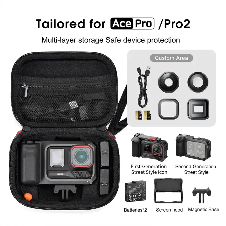 STARTRC%20Carrying%20Case%20for%20Insta360%20Ace%20Pro%202%20Travel%20Bag%20Storage%20Bag%20Handbag%20Box%20for%20Camera%20Accessories%20Kits%20-%20Image%202