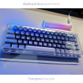 Acrylic Mechanical Keyboard Dust Cover Key Air Cover 40% 60% 65% 75% Keyboard for Waterproof Prevent Pet Treading. 