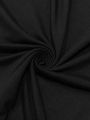 Women's Solid Long Sleeve Bodycon Dress, Chic Basic Minimalist Causual Fashion Scoop Neck Long Dress, Womenswear. 