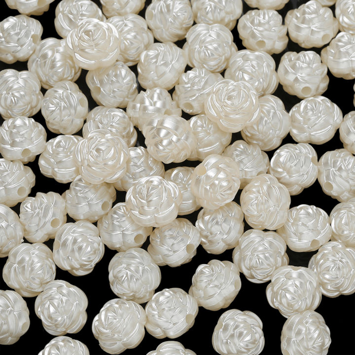 50pcs/Lot%2012mm%20ABS%20Imitation%20Pearl%20Beads%20Rose%20Loose%20Charms%20Beads%20for%20Bracelet%20Necklace%20Jewelry%20Making%20Accessories%20Supplies%20-%20Image%207