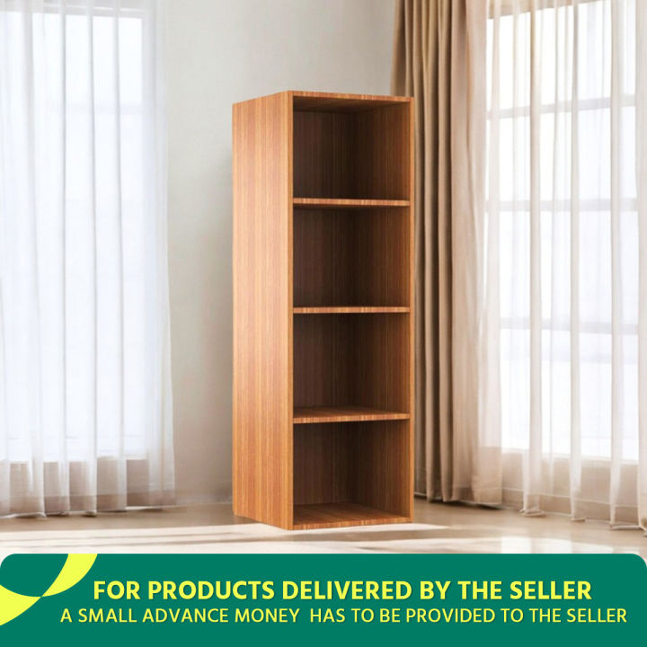 Andormahal (MDF) Open Book Shelf/Cupboard 4ft by 1.5ft by 12inch