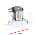 NEW 1 pc Electric Water Valve 24V DC Solenoid Valve 1/4" Hose Connection RO Controller. 
