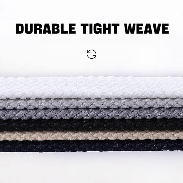 Solid%20Classic%20Shoelaces%20Flat%20Shoe%20laces%20Sneakers%20Laces%20for%20Shoes%20Quality%20Double%20Rope%20Shoelace%208mm%20Width%20100/120/140/160CM%201Pair%20-%20Image%204