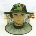 Fashion Insect Mosquito Net Mesh Face Fishing Hunting Outdoor Camping Hat Travel Pullover Mosquito Net Hat Outdoor Insect-proof. 