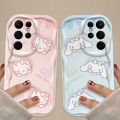 Hello Kitty Cinnamoroll Phone Case for Samsung Galaxy S25 S24 Ultra S23 S22 S21 S20 Plus FE A56 A36 A26 Soft Silicone Back Cover. 