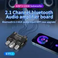 YS-E100L Stereo Audio Amplifier 2.1 Channel Bluetooth-Compatible 5.1 Wireless Audio Amplifier 50WX2 Subwoofer AMP APP Control. 