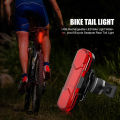 USB Rechargeable LED Bike Light Waterproof Bicycle Seatpost Rear Tail Light Nighttime Cycling Gear. 