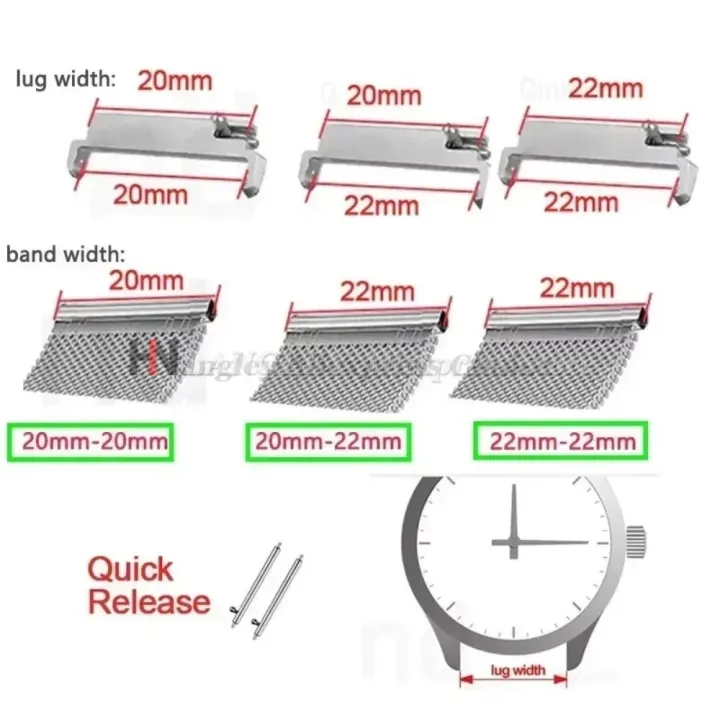 1%20Pair%20Watch%20Strap%20Adapter%2018mm%20To%2020mm%2022mm,20mm%20To%2018/20/22mm,22mm%20To%2022mm%20Quick%20Release%20Pins%20Connectors%20WatchBand%20Accessories%20-%20Image%205