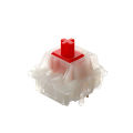 Gateron Milky Yellow / Red Switch 5pin Rgb Backlight Linearit Shaft For All Mx Hotswap Mechanical Keyboard DIY. 