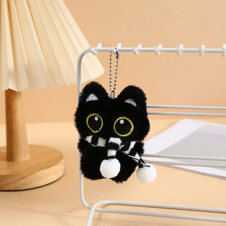 1Pcs%20Cute%20Plush%20Black%20Cat%20Doll%20Toy%20Keychain%20Bag%20Pendant%20Charms%20Car%20Keyring%20Accessories%20For%20Women%20Couples%20Kawaii%20%20-%20Image%203