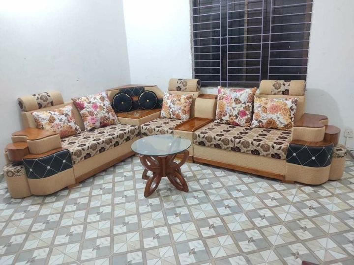 cornar sofa set. segun wood