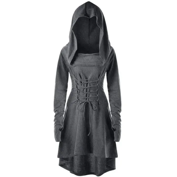 Medieval%20Cosplay%20Renaissance%20Archer%20Costumes%20Hooded%20Robe%20Lace%20Up%20Pullover%20Long%20Hoodie%20Dress%20Cloak%20Halloween%20Party%20-%20Image%206