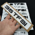 3D ABS 30 35 40 45 50 55 TFSI Logo Letters Car Trunk Emblem Badge Sticker For Audi Q3 Q5 Q7 A1 A2 A3 A4 A5 A6 A7 A8 Accessories. 