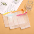 Ring pull mesh Japanese laundry soap hand wash mesh soap face wash mesh support net weight foam facial soap. 