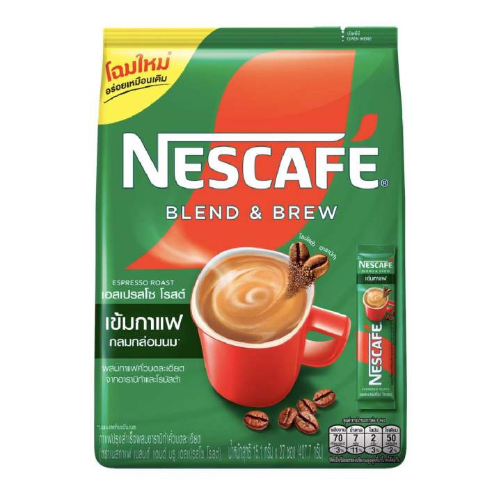 Nescafe Blend & Brew 15.1g (Espresso Roast)