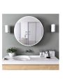 Wall Mirror , Mirror with Cabinet, Bathroom Mirror Box With Shelf Wall Hanging Storage Mirror.. 