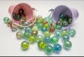 Colourful Marble glass ball 20 pcs For aquarium decorations. 