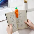 Cute Kawaii Carrot Bookmark Cartoon 3D Stereo Book Marks for Kids DIY Decoration Gift School Supplies Office Stationery. 