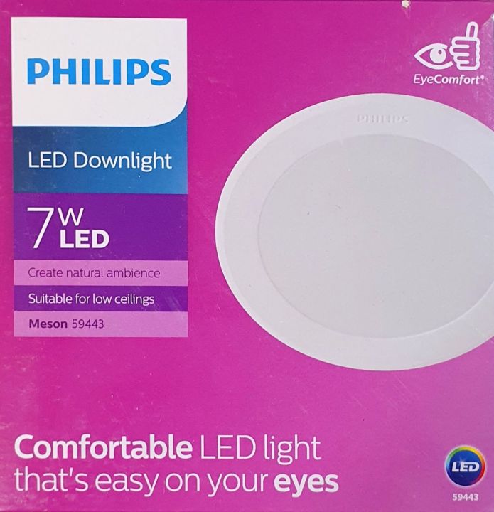 PHILIPS Led Downlight 7WATT