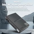 【Without Battery】Mini DC UPS Uninterruptible Power Supply 18650 Replaceable Battery Backup 5v 9v 12v 220V for Router Wifi Modem. 