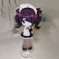 New NEEDY GIRL OVERDOSE Guard Acrylic Stand Model Plate Keychain Cosplay Desk Decor Collection Christmas s For Friends. 