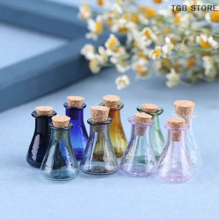 2Pcs%20Mini%20Glass%20Color%20Bottle%20Wishing%20Bottle%20Tiny%20Jars%20Vials%20Mini%20Storage%20Bottle%20-%20Image%202