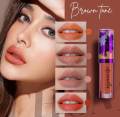 Chomnita luxury orange brown matte lipstick non-fluted. 