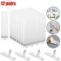 Punch-Free Frame Tape Strips Assorted Mounting Self Adhesive Picture Frame Fixed Poster Wall Hook Decorate Fixing Wall Hanger. 