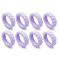 8PCS/Set Suitcase Parts Axles Travel Luggage Caster Shoes Silicone with Silent Sound Luggage Wheels Protector Reduce Noise. 