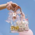 1PC Daisy Handbag Gift Bag Wedding Favors Candy Box Eid Mubarak Portable Candy Gift Small Box Basket Jewelry Packaging Bags.