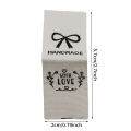 20pcs Cute fabric label clothing accessories bag sewing DIY embellishments small fabric patches.