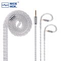 NICEHCK IcyMoon HiFi In-ear Earphone IEM Cable OCC+Silver Plated OFC 2Pin/QDC for Nova WAN ER Gate Zero EDX ZSN Conch Vivace ZVX.