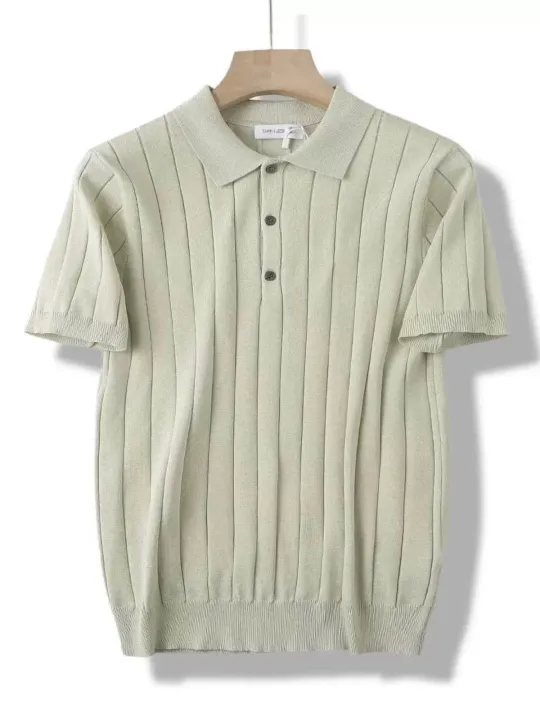 Luxury%20Lining%20Polo%20Neck%20Knitted%20T-shirt%20For%20Men%20-%20Fashion%20%7C%20T-Shirts%20For%20Men%20%7C%20Men's%20Wear%20%7C%20Polo%20T-Shirts%20%7C%20-%20Image%202