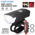 Bike Light Set Bicycle Headlight Taillight USB Rechargeable MTB Bike Front Rear Lamp Set Cycling Flashlight Bicycle Accessories. 