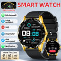 LIGE Smart Watch Sports Fitness Tracker Sleep Health Monitor Bluetooth Call Weather AI Voice Waterproof Luxury Men's Smartwatch.
